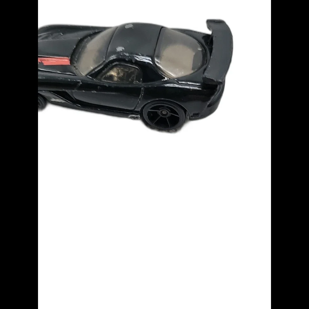2009 HOT WHEELS DODGE CHRYSLER VIPER SRT10 ACR DIECAST CAR  BLACK RED 1:64